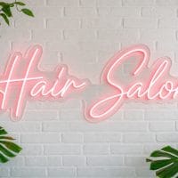 Hair Salon LED Neon Sign Australia