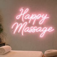 Happy Massage LED Neon Sign Happy Massage LED Neon Sign Australia