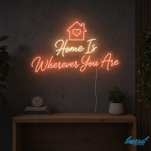 Home Is Wherever You Are wedding neon sign custom LED neon light for wedding backdrop Sydney Australia