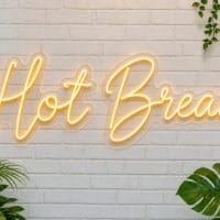 Hot Bread LED Neon Sign Australia