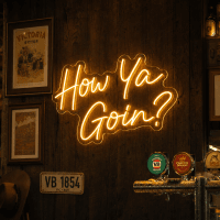 How Ya Goin? LED Neon Sign - Australian Slang Neon Sign