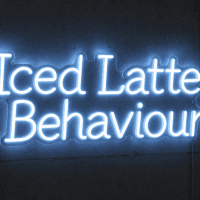 Iced Latte Behaviour Neon Sign - Australian LED Neon Sign