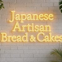 Japanese Artisan Bread and Cakes LED Neon Sign Australia