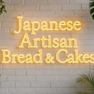 Japanese Artisan Bread and Cakes LED Neon Sign Australia