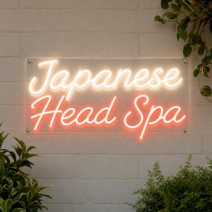 Japanese Head Spa Neon Sign Japanese Head Spa Neon Sign