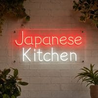 Japanese Kitchen Neon Sign