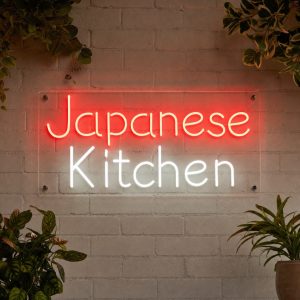 Japanese Kitchen Neon Sign Japanese Kitchen Neon Sign