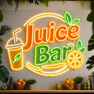 Juice Bar Neon Sign - LED Neon Sign