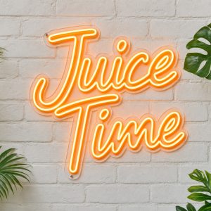 Juice Time LED Neon Sign Australia