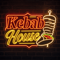 Kebab House Neon Sign - LED Neon Sign