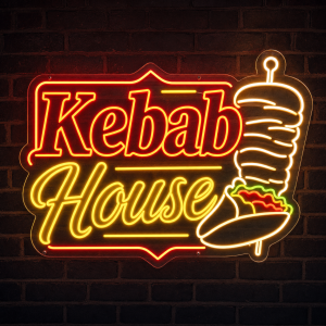 Kebab House Neon Sign - LED Neon Sign
