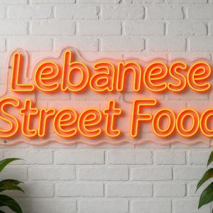 Lebanese Street Food LED Neon Sign Australia
