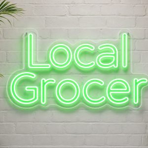 Local Grocer LED Neon Sign Australia