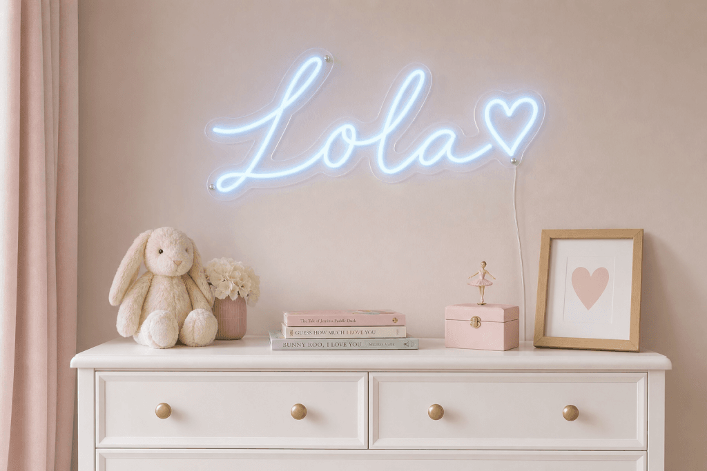 Lofla Sign Lola Name Neon Sign | Beyond Neon Signs