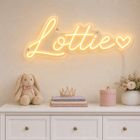 Lottie Name Neon Sign