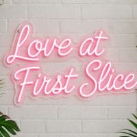 Love at First Slice LED Neon Sign Australia