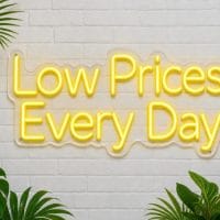 Low prices every day LED Neon Sign Australia