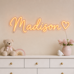 Madison Name Neon Sign