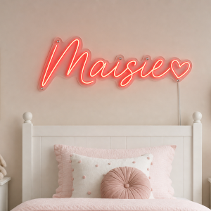 Maisie Name Neon Sign