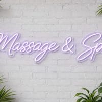 Massage and Spa LED Neon Sign Australia