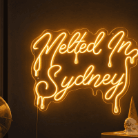 Melted In Sydney Neon Sign - Australian LED Neon Sign