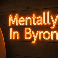 Mentally In Byron Neon Sign - Australian LED Neon Sign