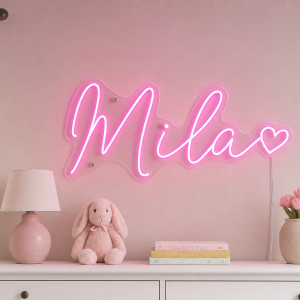 Mila Name Neon Sign