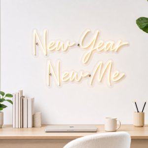 New Year New Me Neon Sign