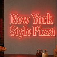 New York Style Pizza LED Neon Sign New York Style Pizza LED Neon Sign Australia