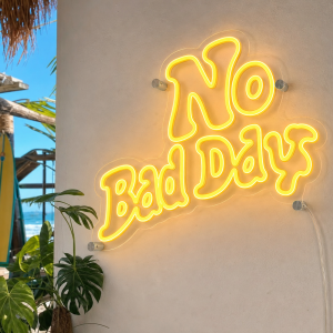 No Bad Days Neon Sign