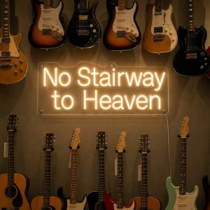 No Stairway to Heaven LED Neon Sign Australia