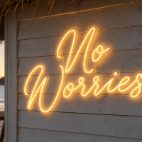 No Worries Neon Sign - Australian LED Neon Sign