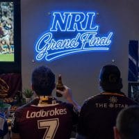 NRL Grand Final Neon Sign Australia custom LED sign for footy party and sports bar