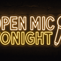 Open Mic Tonight Neon Sign LED neon sign Australia