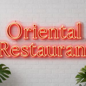 Oriental Restaurant LED Neon Sign Australia