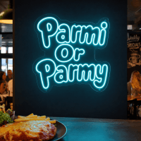 Parmi Or Parmy Neon Sign - Australian LED Neon Sign