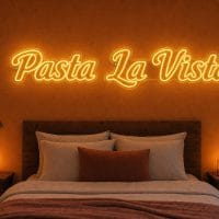 pasta-la-vista-led-neon-sign Pasta La Vista LED Neon Sign Australia