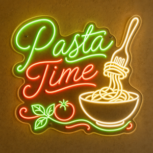 Pasta Time Neon Sign - LED Neon Sign