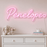 Penelope Name Neon Sign
