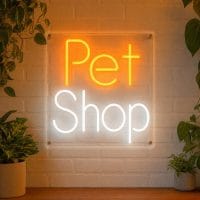 Pet Shop Neon Sign
