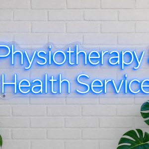 Physiotherapy & Health Services LED Neon Sign Australia