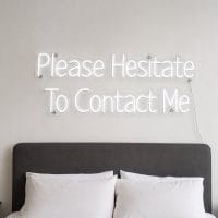 please-hesitate-to-contact-me-led-neon-sign Please Hesitate to Contact Me LED Neon Sign Australia