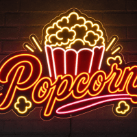 Popcorn Neon Sign - LED Neon Sign