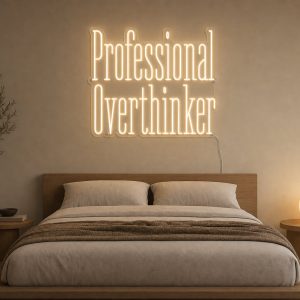professional-overthinker-led-neon-sign Professional Overthinker LED Neon Sign Australia