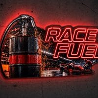 Race Fuel LED Neon Sign