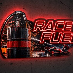 Race Fuel LED Neon Sign Race Fuel LED Neon Sign