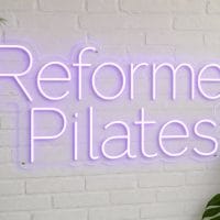 Reformer Pilates LED Neon Sign Australia