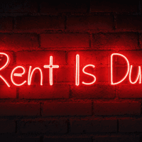 Rent Is Due Neon Sign - Australian LED Neon Sign