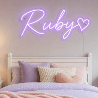 Ruby Name Neon Sign