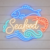Seafood Neon Sign - LED Neon Sign